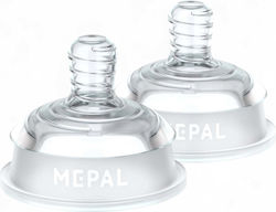 Mepal Bottle Teats Silicone for 6 Months Plus 2 Pieces