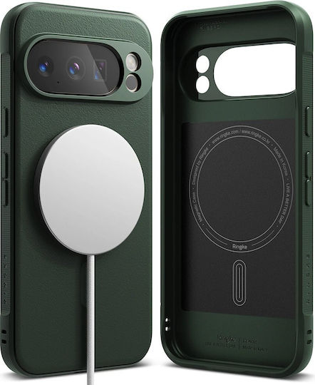Ringke Umschlag Rückseite Silikon Grün (Google Pixel 10 Pro)