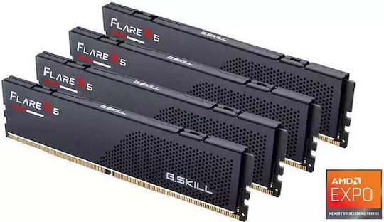 G.Skill Flare X5 DDR5 192GB Arbeitsspeicher mit 4x48GB Module und Geschwindigkeit 6000 für Schreibtisch