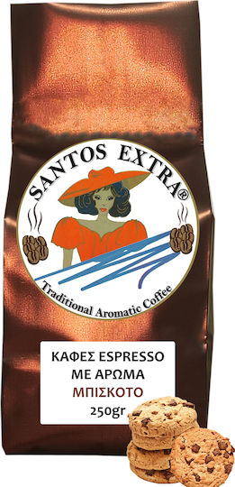 Santos Extra Cafea Espresso Aromatic Cookies Măcinat 250gr