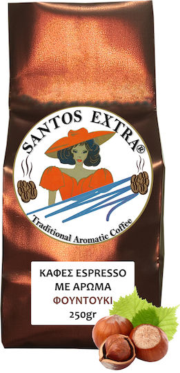 Santos Extra Cafea Espresso Aromatic Alune de pădure Măcinat 250gr