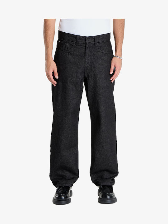 Vans Check 5 Ανδρικό Παντελόνι Τζιν Loose Fit Straight Μαύρο