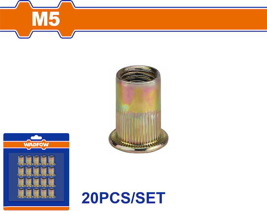 Wadfow Iron Rivet 20pcs