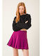 Mini Skirt Purple