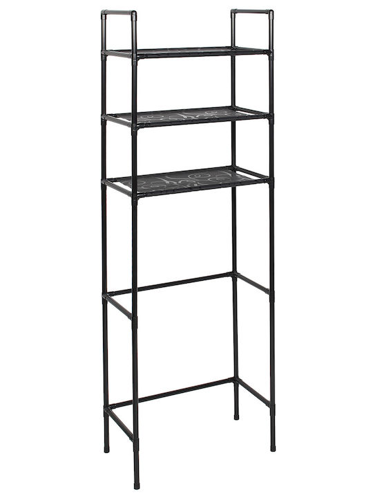 Keskor Boden Badezimmerregal Metallisch 47x25x1...