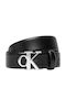 Leather Women's Belt Black