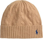 Ralph Lauren Beanie Beanie Knitted in Brown color