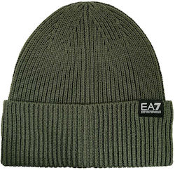 Emporio Armani Beanie Γυναικείος Σκούφος Πλεκτός σε Πράσινο χρώμα