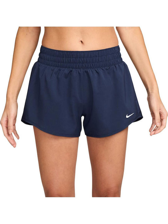 Nike One Γυναικείο Αθλητικό Σορτς Dri-Fit Μπλε