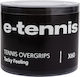 E-tennis Overgrips X 60 Black
