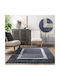 Saray Home Luxurius Χαλί Ορθογώνιο Γούνινο Γκρι-ασημί 160x220cm