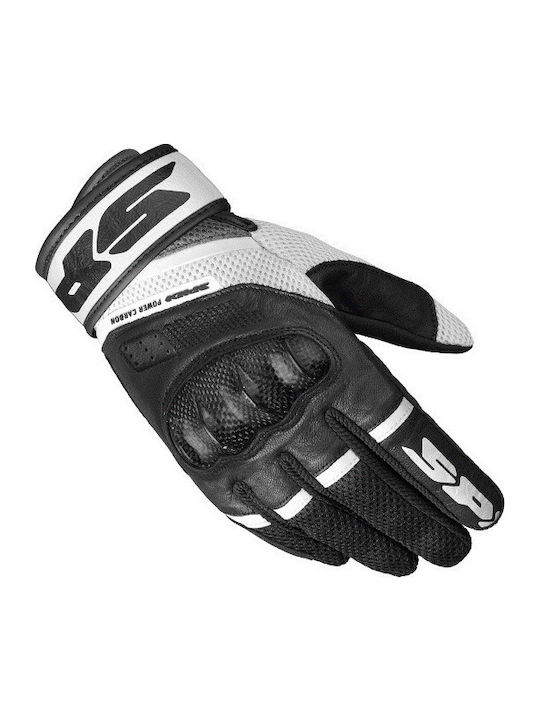 Spidi Power Men's Motorcycle Gloves Carbon Blac...