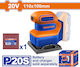 Wadfow Solo Battery Powered Pulse Sander 20V