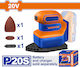 Wadfow Solo Battery Powered Pulse Sander 20V WRAP5020
