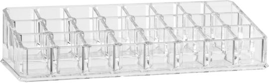 5Five Selena Kosmetikorganisator mit Trennzeichen Transparent 22,4x9x5cm