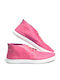 Stiefeletten Damen Fuchsie