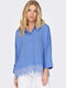 Long Sleeve Women's Shirt Blue