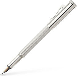 Faber-Castell Classic Πένα Γραφής Ασημί