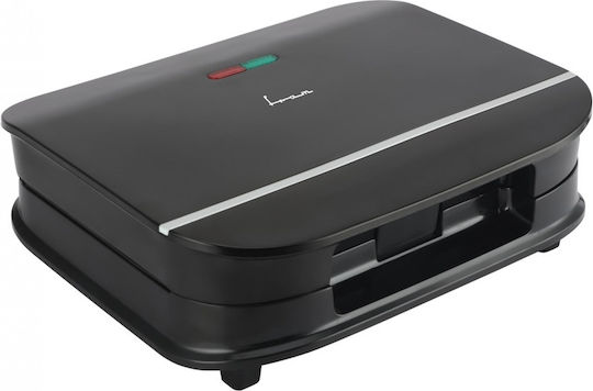 Fram Sandwich Maker for 2 Sandwiches 700W Black