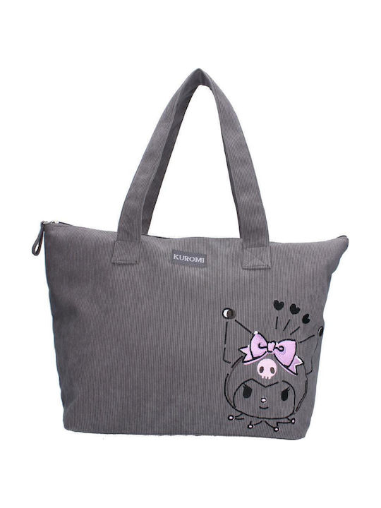Kuromi Obsessed Ii Corturoy Shopper Bag