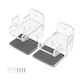 Nintendo Switch 1/2 Acrylic Storage Stand Wall Separation Symmetrical Transparent