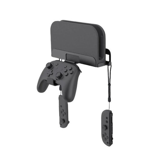 Nintendo Switch Pgtech Gp-369 Console Game Wall Mount Storage