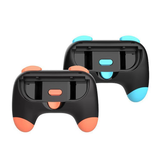 2 Λαβές Dobe Χειριστήρια Joy-con Nintendo Switch 2 Αριστερά Δεξιά Μαύρο Κόκκινο + Μαύρο Μπλε