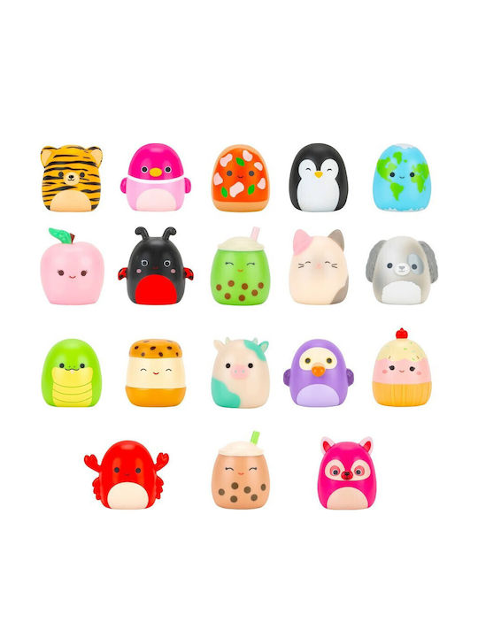 Squishalongs 2,5 Cm Clip-a-long 3 Pack Asst S3 2520081 Toys