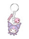 Sanrio Metal Keychain Kuromi