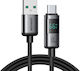 Joyroom Series USB 2.0 Cable USB-C male - USB-A 66W Black 1.2m