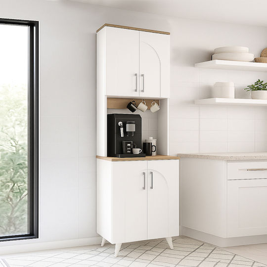 Kalira 2 Λευκό, Rota Oak 60x40x196buc
