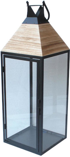 Atmosphera Фенерче Металик Черен 22x22x64.5бр 1бр