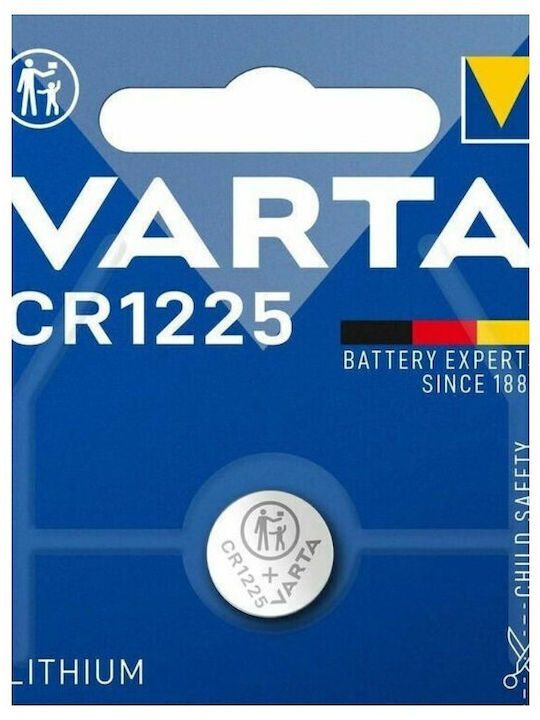 Varta Μπαταρία Λιθίου Ρολογιών CR1225 3V 1τμχ