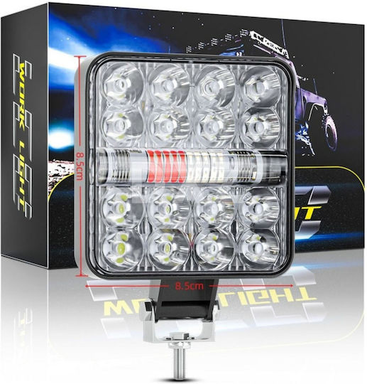 Τετράγωνος Led Προβολέας 12-60v 10w 4329