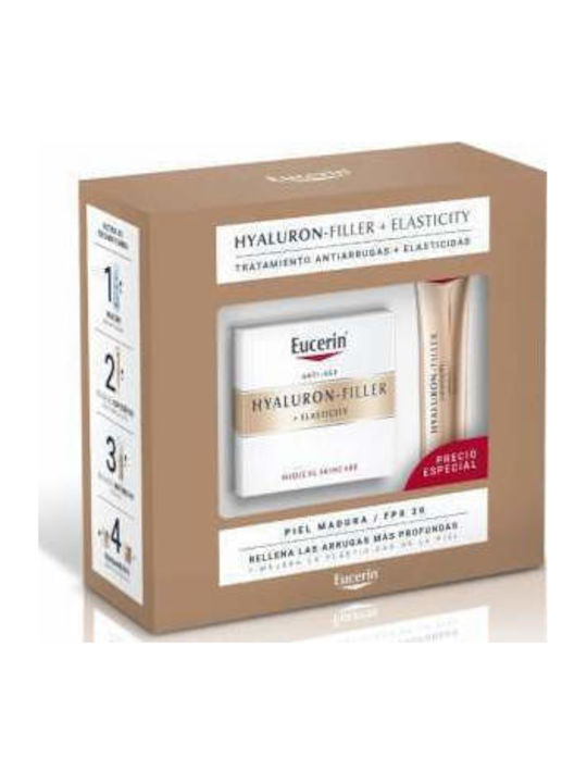 Eucerin Hyaluron Filler Set Îngrijire pentru Anti-îmbătrânire 2buc