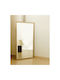 Liberta Organic Wall Mirror Full Length with Beige Plastic Frame 125.4x65.4cm 1pcs