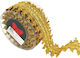 Halima Plus Ribbon 4.5m 5cm Gold