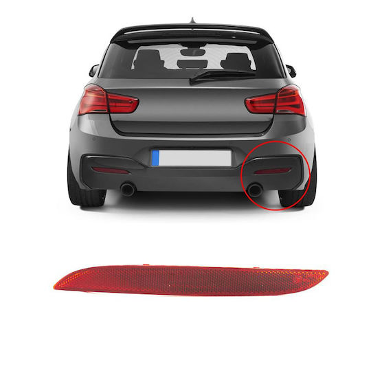 Reflektierende Hinterstoßstange Rechts Für BMW Serie 1 F20 Lci F21 Lci 15-19 Facelift M-tech 1 Stück