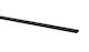 Black Recessed Aluminum Profile Complete 2m Up to 12mm Smoked Cover 30-1560219
