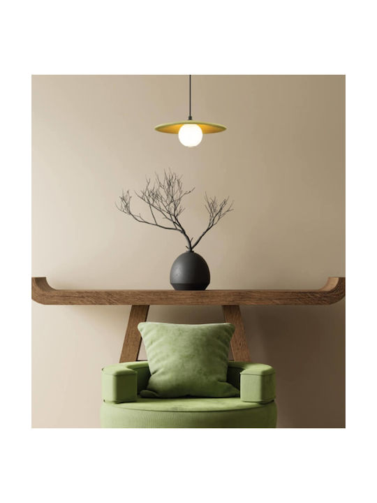 Zambelis Lights Adjustable Pendant Light Green with Socket G9 28.5x28.5cm