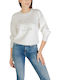 Women's Long Sleeve Sweater Cream