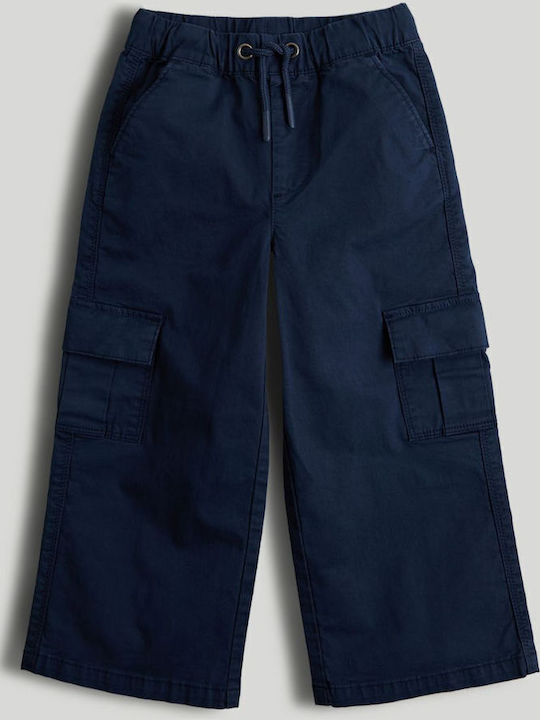 Kids' Cargo Pants Navy Blue