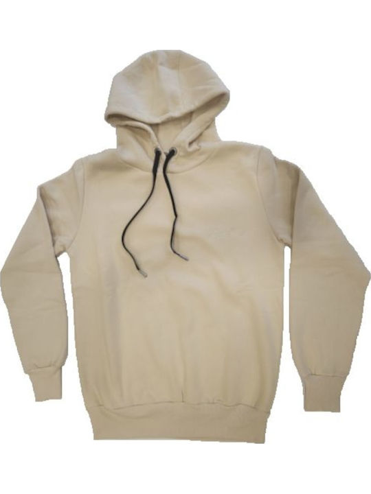 Paco & Co Sweatshirt mit Kapuze Beige