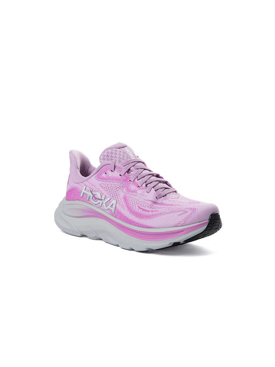 HOKA Clifton 10 Women's Sport Shoes Running Pink