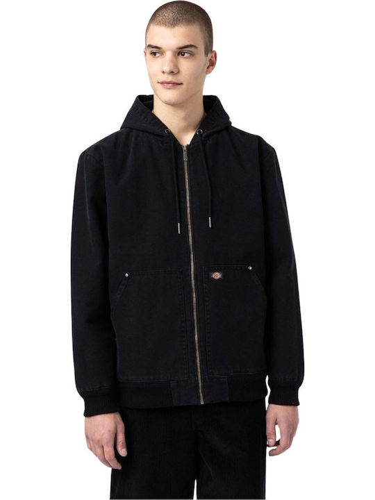 Dickies Geacă Bomber Canvas Neagră
