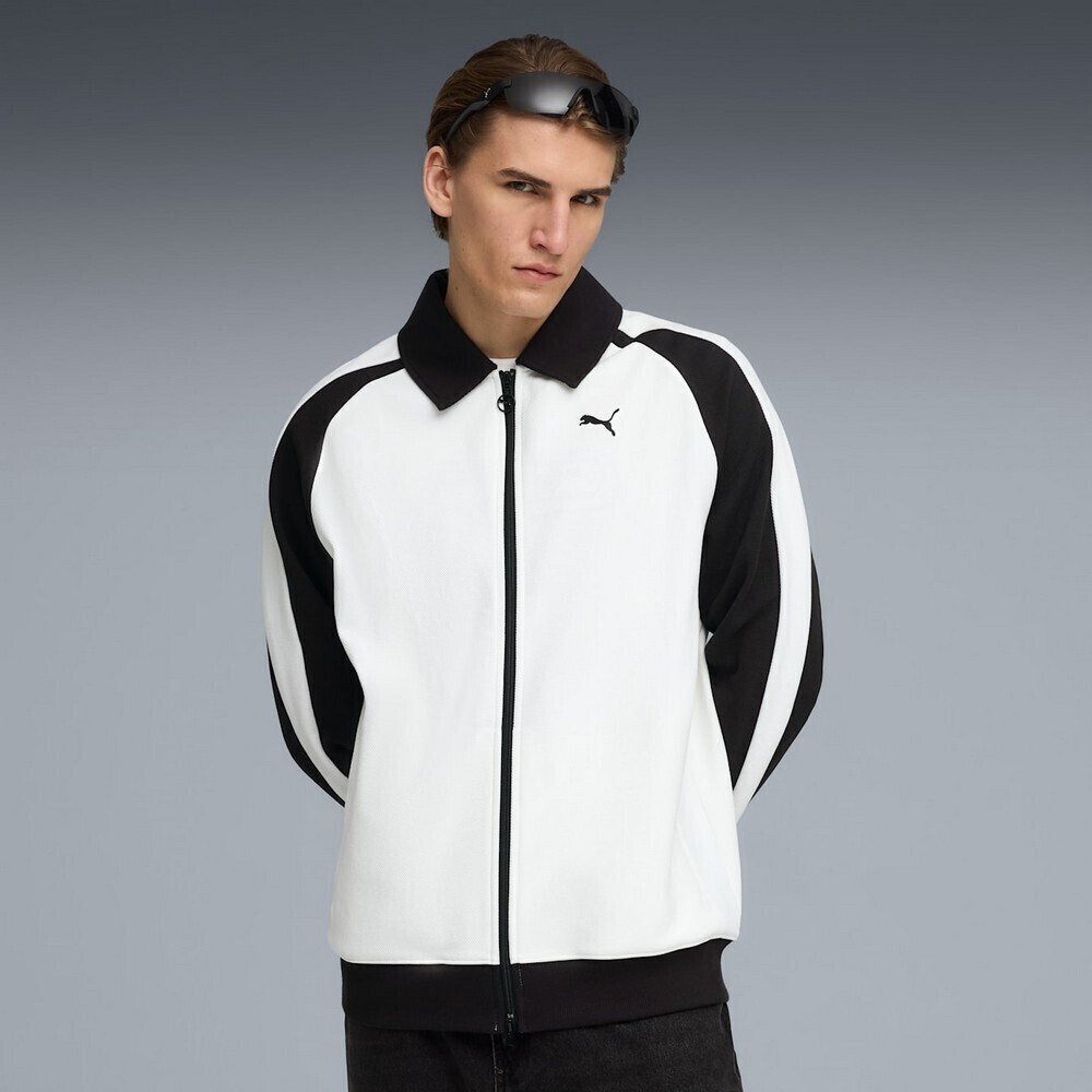 PUMA T7 Jacket White Black 632994-02 | Skroutz.mt