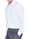 Langärmlig Hemd White