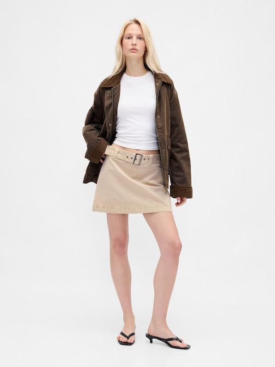 GAP Women's Skirt-Shorts Beige, Khaki, Tan