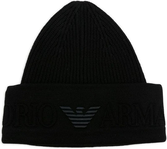 Beanie Beanie Knitted in Black color