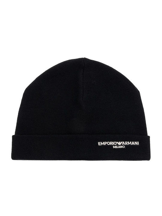 Beanie Beanie Knitted in Black color